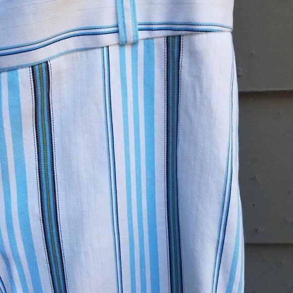 Express correspondent Stripe Cropped Pants Size 8 - Picture 8 of 10